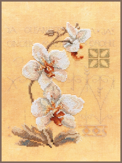 Lanarte Stickpackung - Orchideen