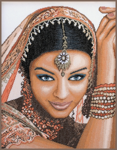 Lanarte Stickpackung - Indische Frau