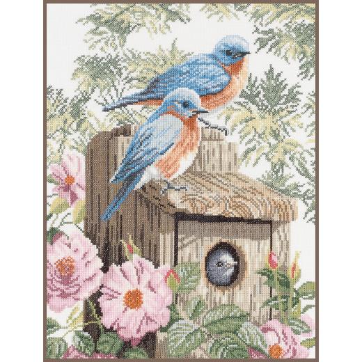 Lanarte - Garden blue birds