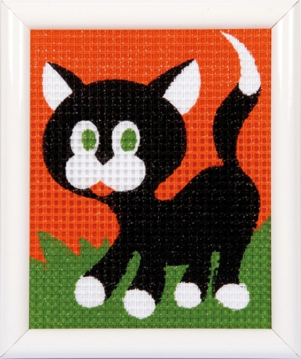 Vervaco Verachtert - Stickbild Katze