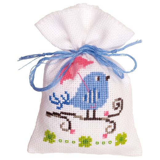 Vervaco Verachtert - Geschenksäckchen Vögel