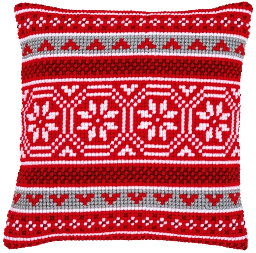 Weihnachtsmotive - Kreuzstichkissen Vervaco Verachtert (Stickkissen)