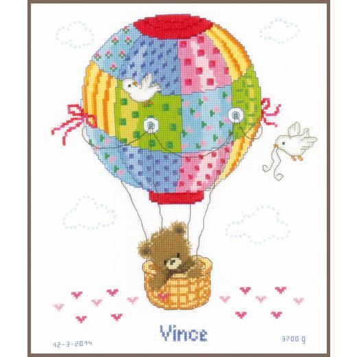 Vervaco Verachtert - Geburtsbild Ballonfahrt