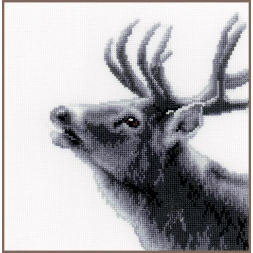 Vervaco Verachtert - Stickbild Hirsch