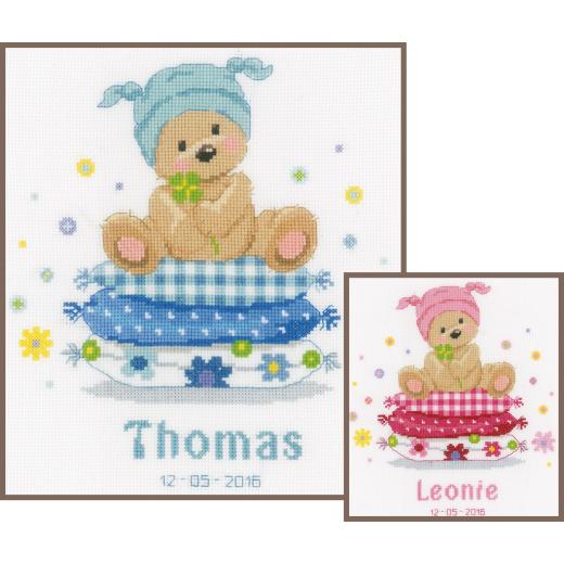 Vervaco Verachtert - Geburtsbild Teddybär