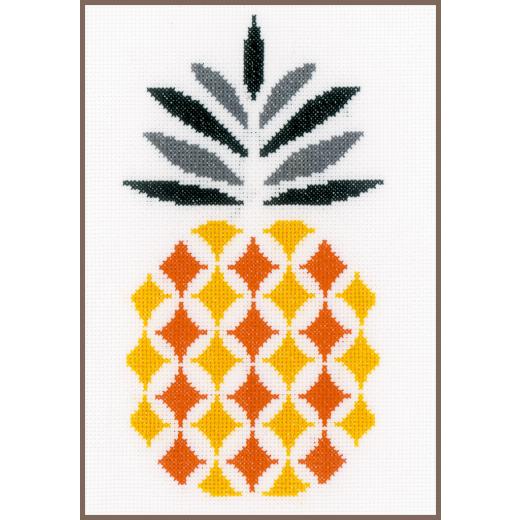 Vervaco Verachtert - Stickbild Ananas