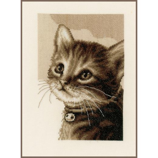 Vervaco Verachtert - Stickbild Katze