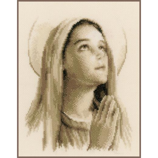Vervaco Verachtert - Stickbild Heilige Maria
