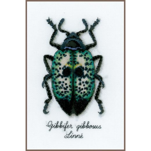 Vervaco Verachtert - Stickbild LVM Blauer Käfer