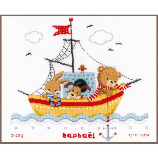 Vervaco Verachtert - Geburtsbild Segelboot