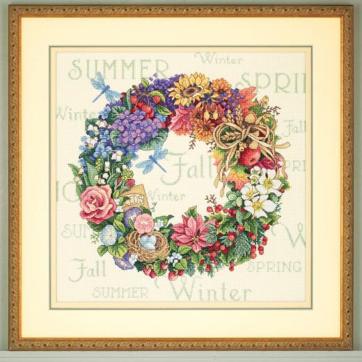 Stickpackung Dimensions - Wreath of all Seasons