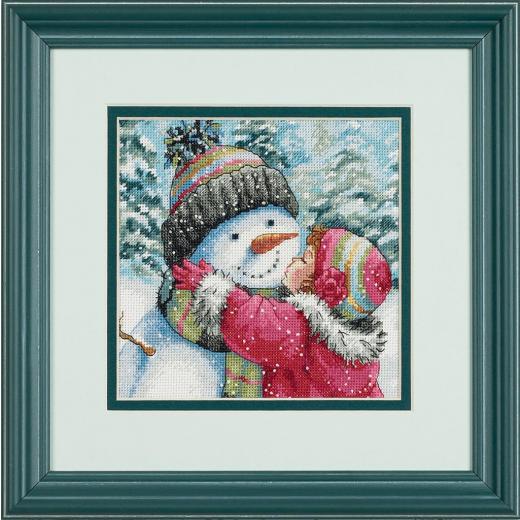 Stickpackung Dimensions - A Kiss for Snowman