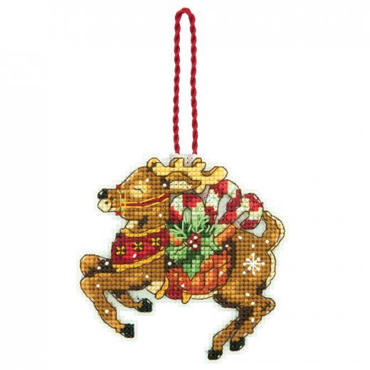 Dimensions Stickpackung - Ornament Reindeer