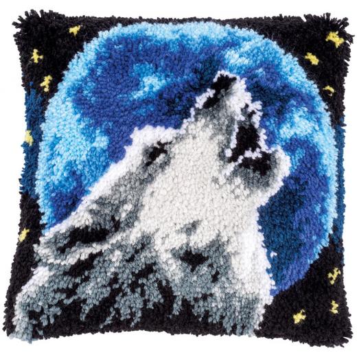 Knüpfkissen Verachtert/Vervaco - Wolf