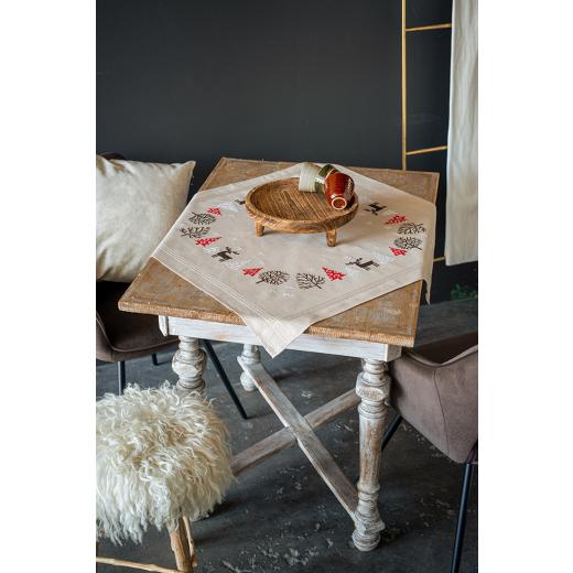 Vervaco Verachtert - Tischdecke Weihnachten bedruckt