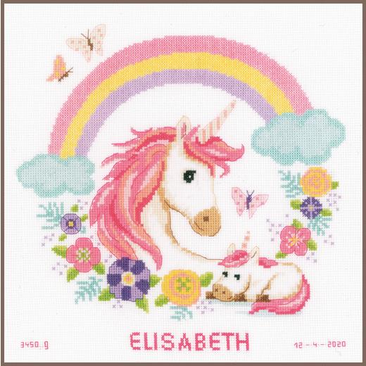 Vervaco Verachtert - Geburtsbild Einhorn