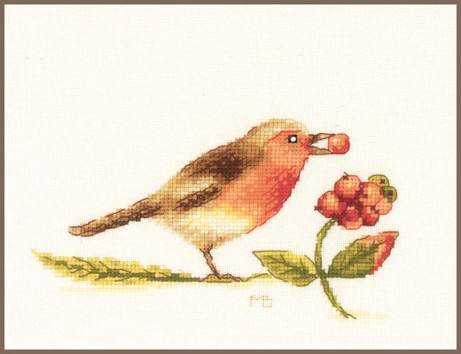 Lanarte Marjolein Bastin - Robin (Stickpackung)
