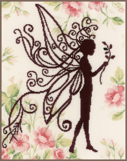 Lanarte - Flower fairy silhouette