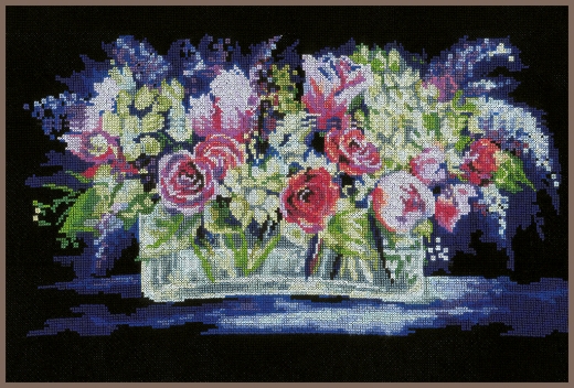 Lanarte - Roses and Lilacs (Stickpackung)