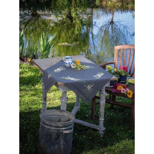 Vervaco Verachtert - Tischdecke Gänseblümchen bedruckt