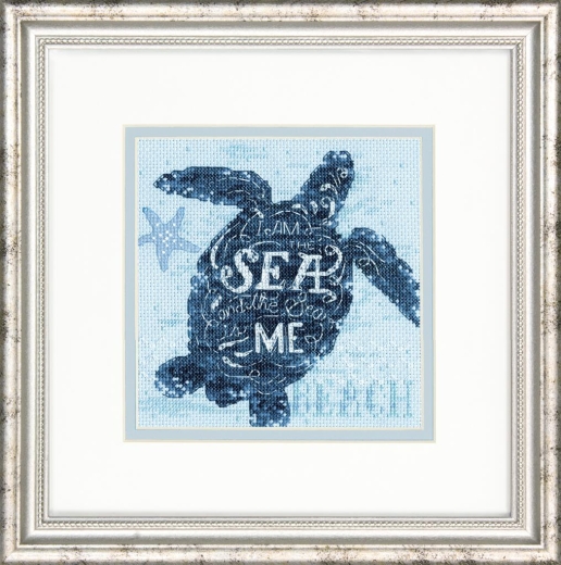 Stickpackung Dimensions - Sea Turtle