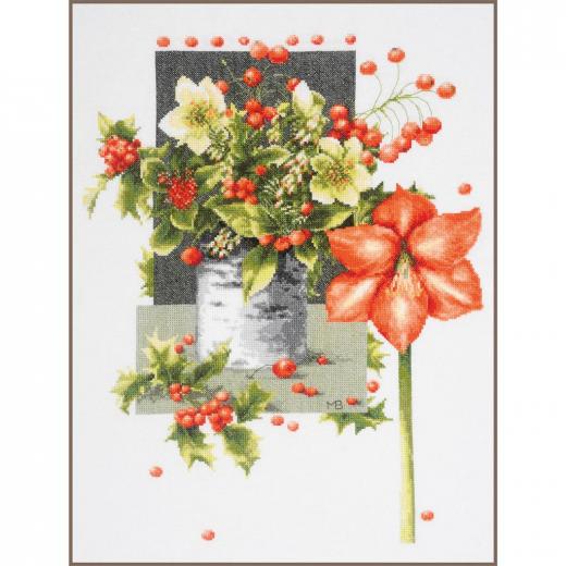 Lanarte Stickpackung - Holly Jolly Amaryllis