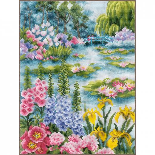 Lanarte - By the water lily pond (Stickpackung)