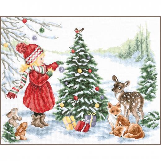 Dekorieren für Weihnachten (Stickpackung) - Vervaco Verachtert