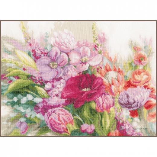 Lanarte - Bright Florals (Stickpackung)