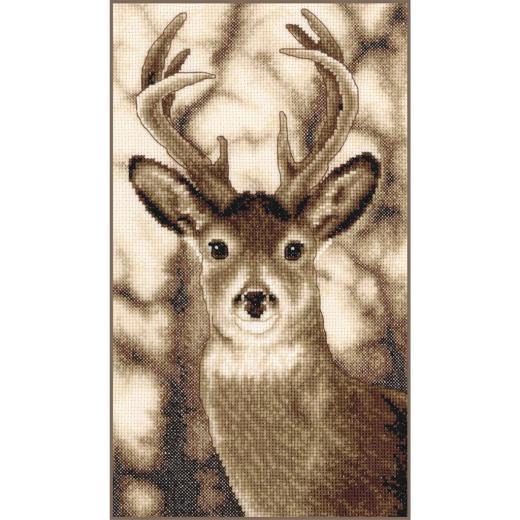 Hirsch - Vervaco Verachtert (Stickpackung)