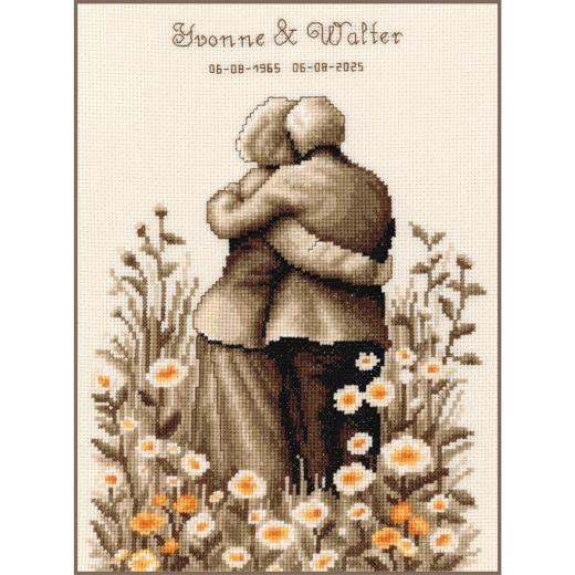 Hochzeit Ewige Liebe - Vervaco Verachtert (Stickpackung)