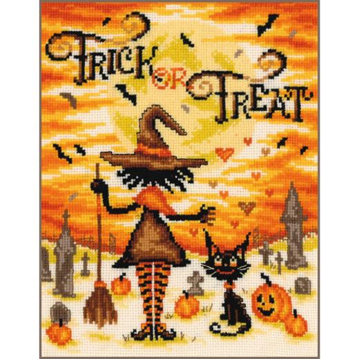 Trick or Treat - Vervaco Verachtert (Stickpackung)
