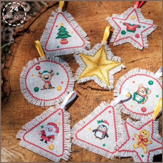 Stickpackung Vervaco - Christmas Ornaments