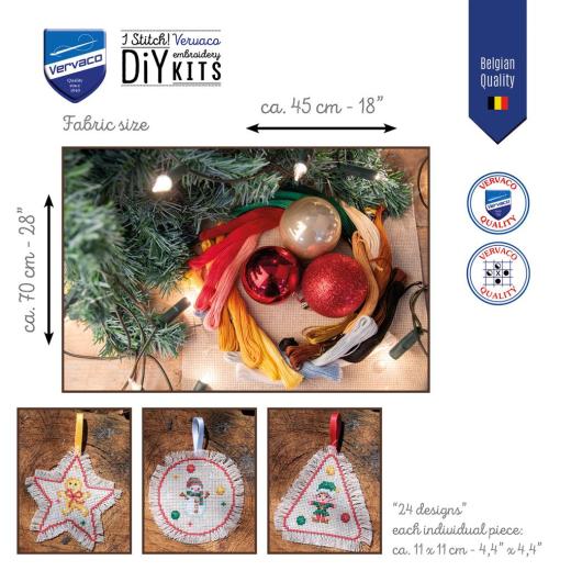 Stickpackung Vervaco - Christmas Ornaments