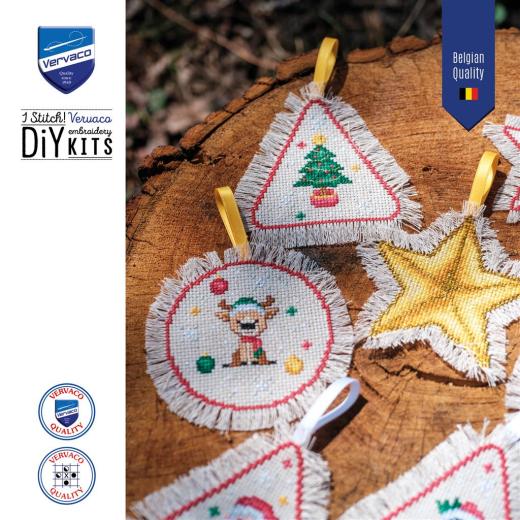 Stickpackung Vervaco - Christmas Ornaments