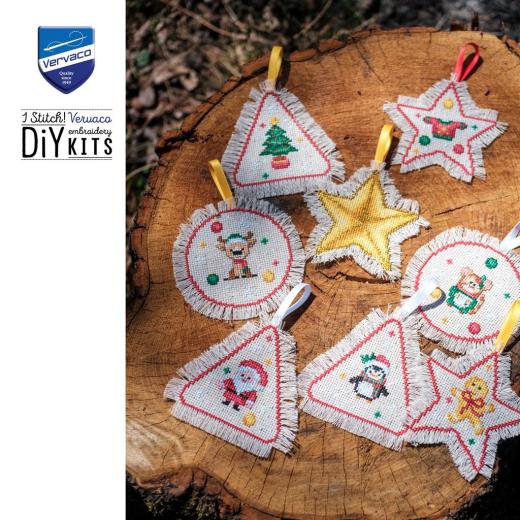 Stickpackung Vervaco - Christmas Ornaments