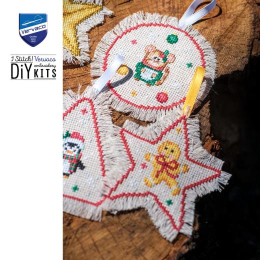 Stickpackung Vervaco - Christmas Ornaments
