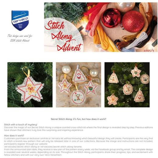 Stickpackung Vervaco - Christmas Ornaments