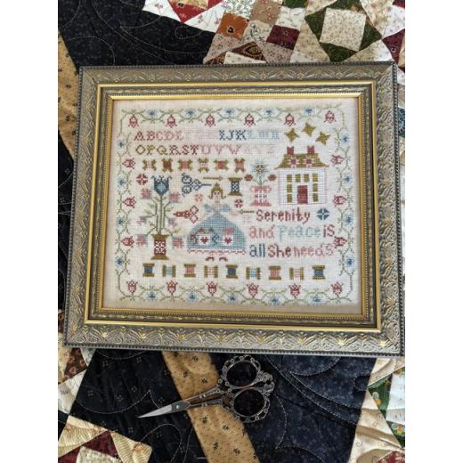 Serenity - Pansy Patch Quilts & Stitchery (Stickvorlage)