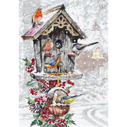 Luca-S Stickpackung - Bird House