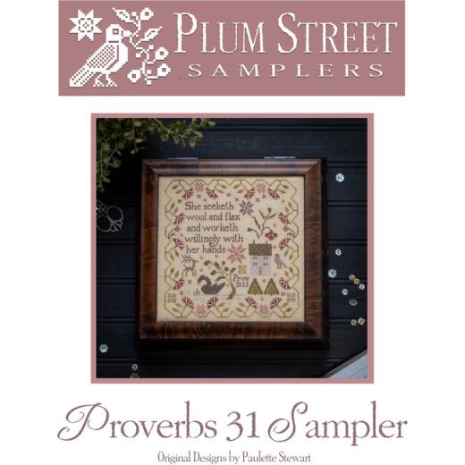 Plum Street Samplers - Proverbs 31 Sampler