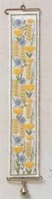 Fremme Stickpackung - Band Blumen 6x33 cm