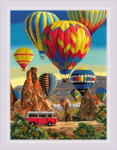 Riolis - Stickbild Festival in Cappadocia