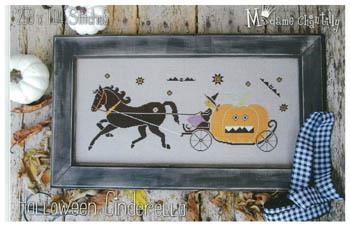 Stickvorlage Madame Chantilly - Halloween Cinderella