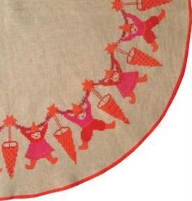 Haandarbejdets Fremme - Weihnachtsbaumdecke Zwerge