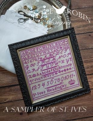 Stickvorlage Little Robin Designs - Sampler Of St. Ives