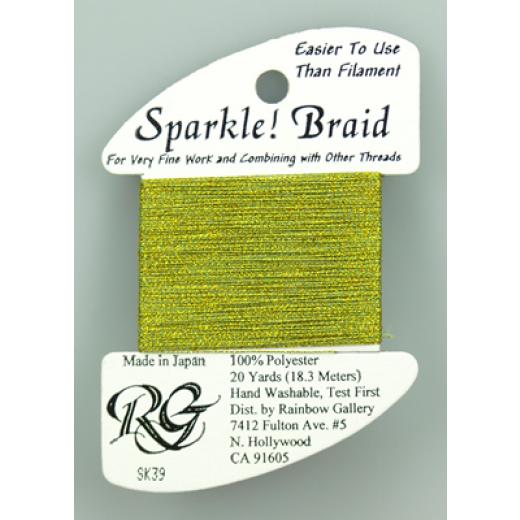 Sparkle! Braid Yellow Green - Rainbow Gallery