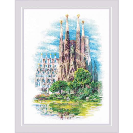 Riolis - Stickbild Sagrada Familia