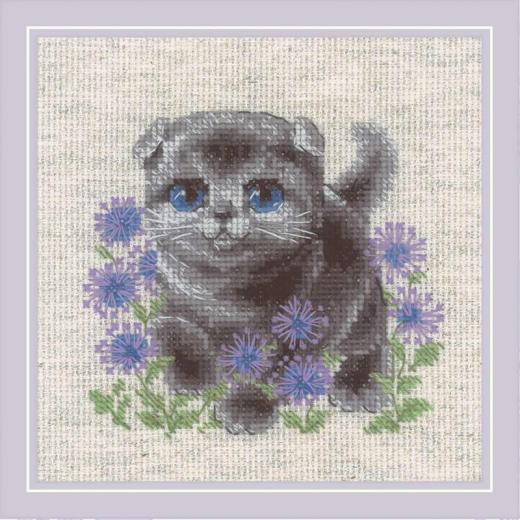 Riolis - Stickbild Lop-eared Kitten