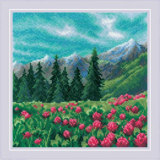 Riolis - Stickbild Mountain Clover